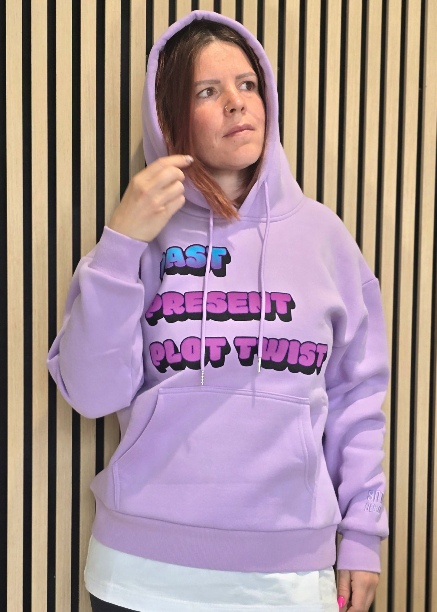 Oversized Hoodie - Past Present Plottwist