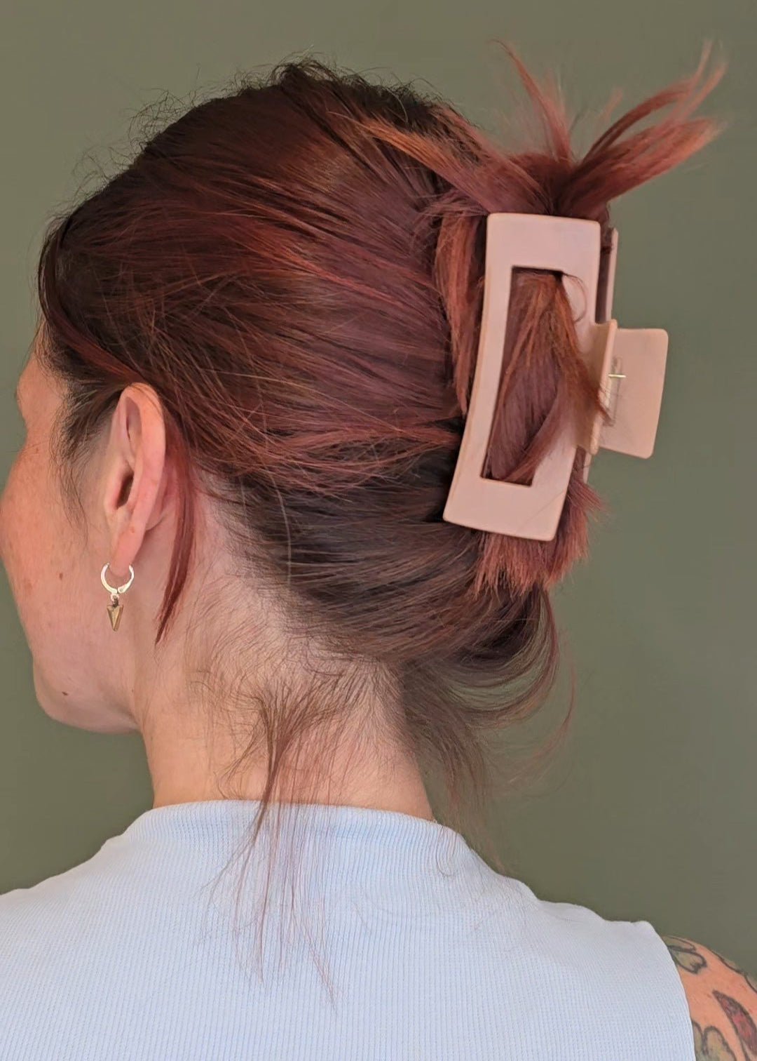 Matte Haarklammer für Frauen – minimalistisches Design, rutschfest & alltagstauglich